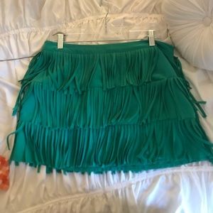 Zara Fringe Skirt